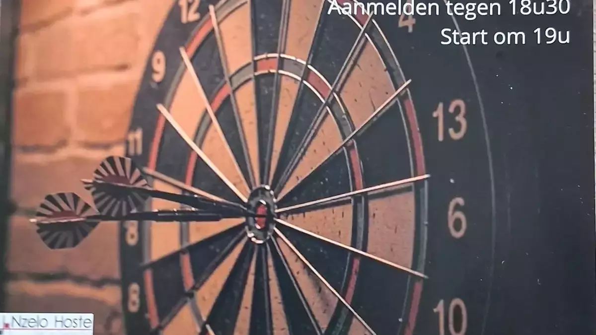 3de scorkaffee Darts koppeltornooi